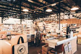 La caisse, une pause bavardage